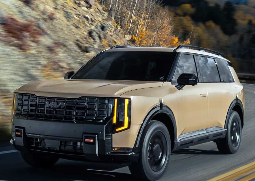 Body dimensions KIA Telluride (LQ2A) 2025-- Collision repair