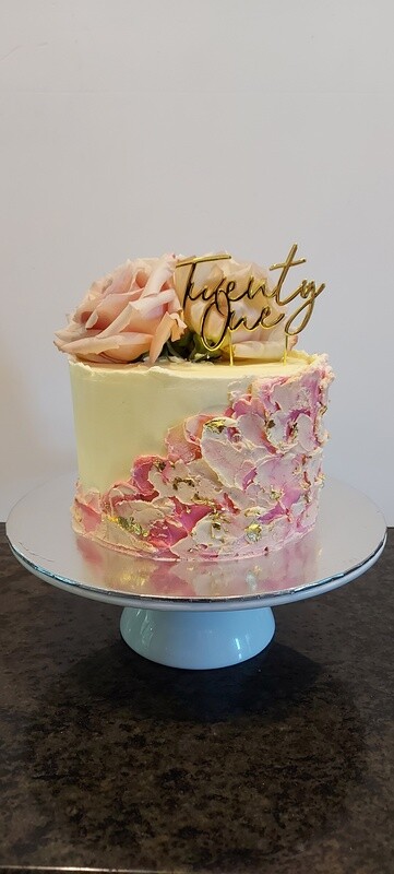 rainbow birthday cake