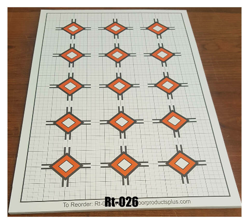 Small Format Targets (25 Sheets per Pack) Dots and Pasters (10 Sheets per Pack)