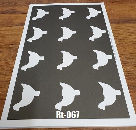 Small Format Targets (25 Sheets per Pack) Dots and Pasters (10 Sheets per Pack)