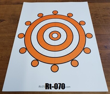 Small Format Targets (25 Sheets per Pack) Dots and Pasters (10 Sheets per Pack)