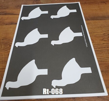 Small Format Targets (25 Sheets per Pack) Dots and Pasters (10 Sheets per Pack)