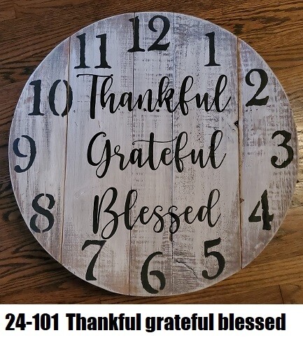 Rustic Wood Clocks