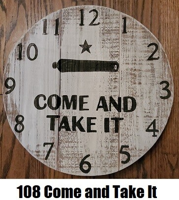 Rustic Wood Clocks