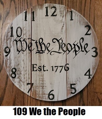 Rustic Wood Clocks