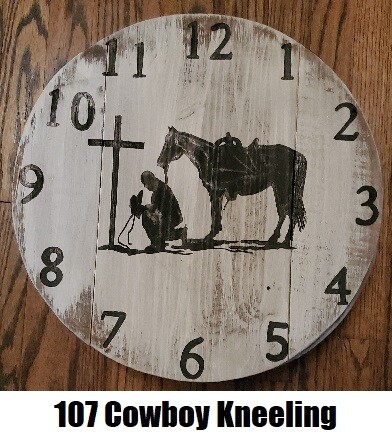Rustic Wood Clocks