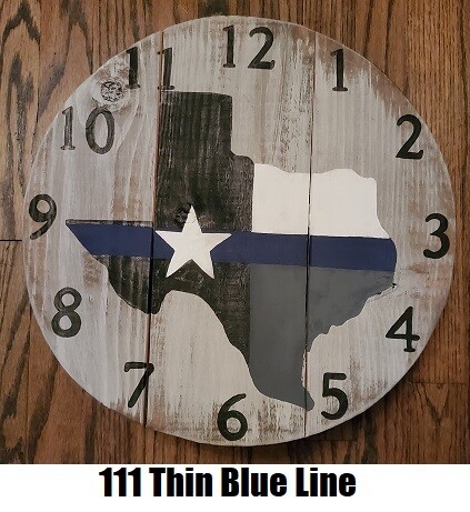 Rustic Wood Clocks