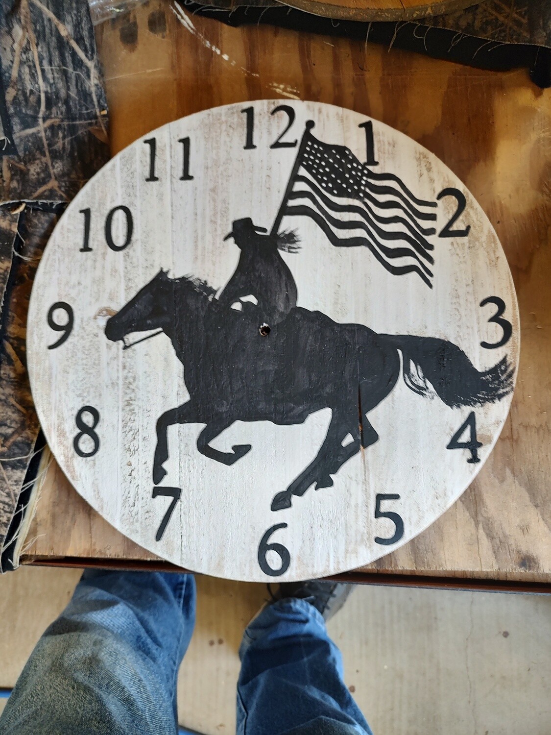 Rustic Wood Clocks