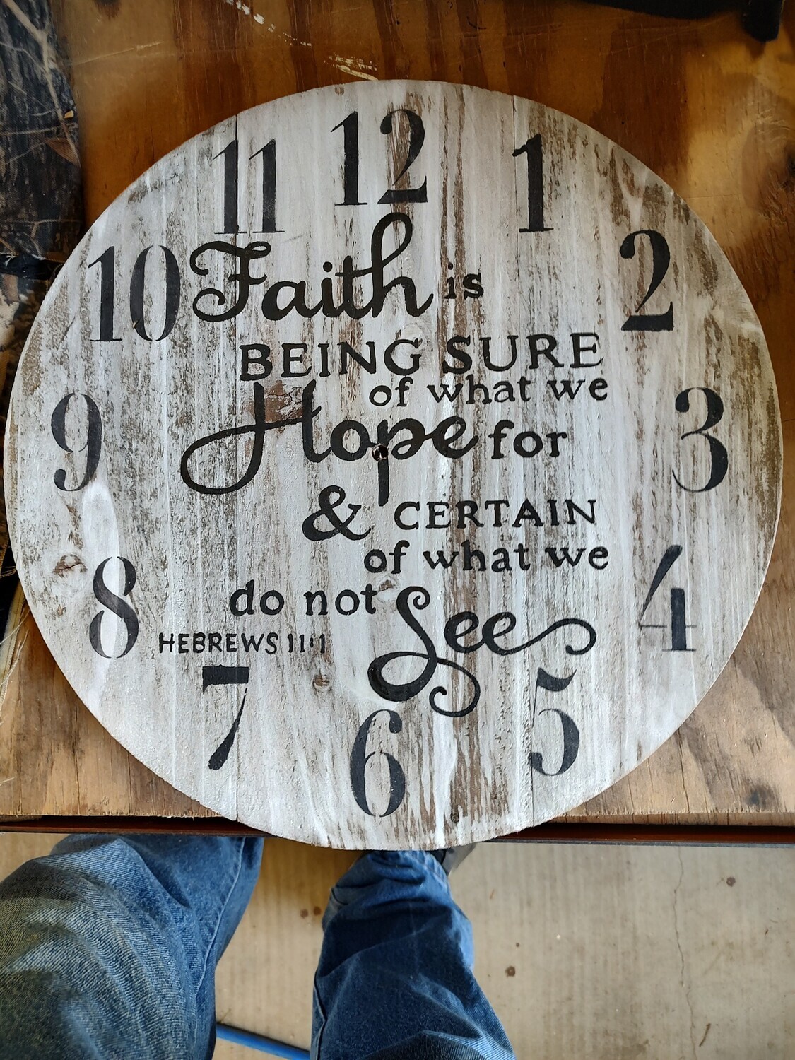 Rustic Wood Clocks