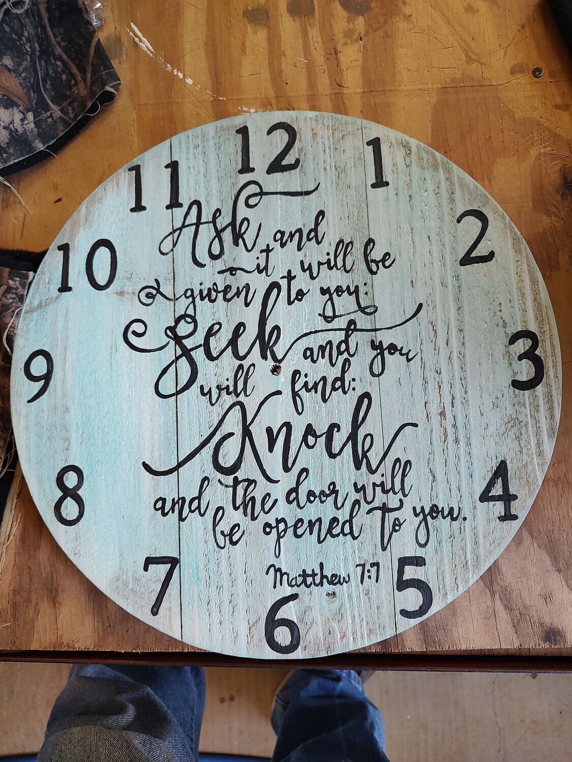 Rustic Wood Clocks