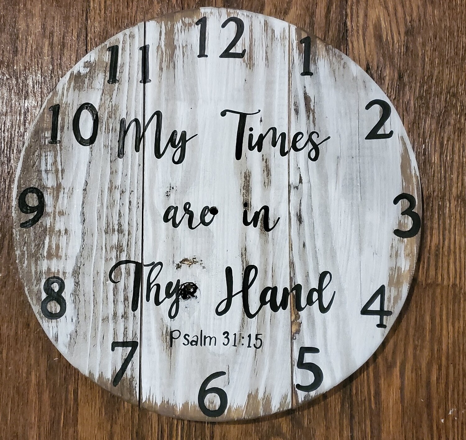 Rustic Wood Clocks