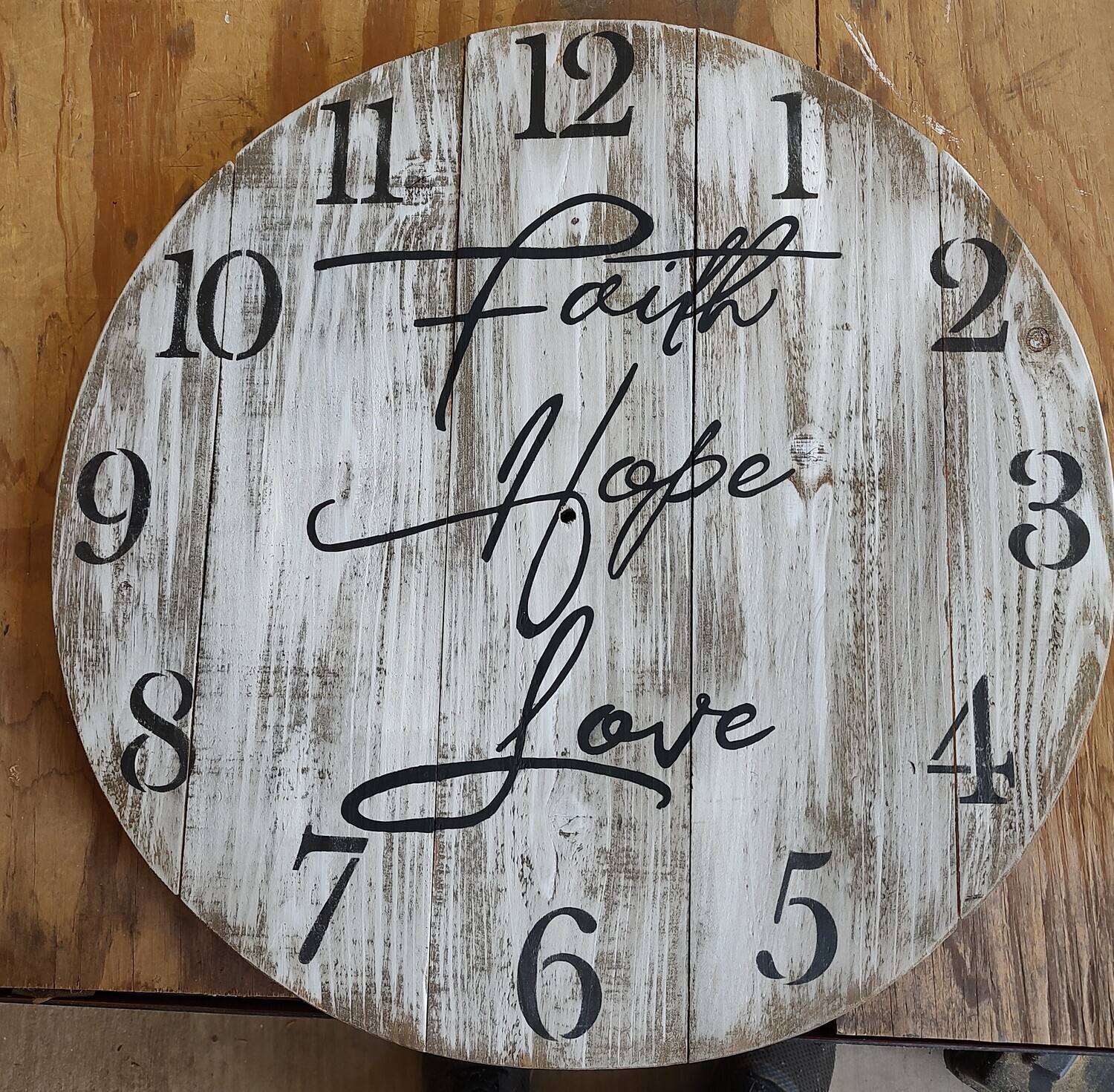 Rustic Wood Clocks