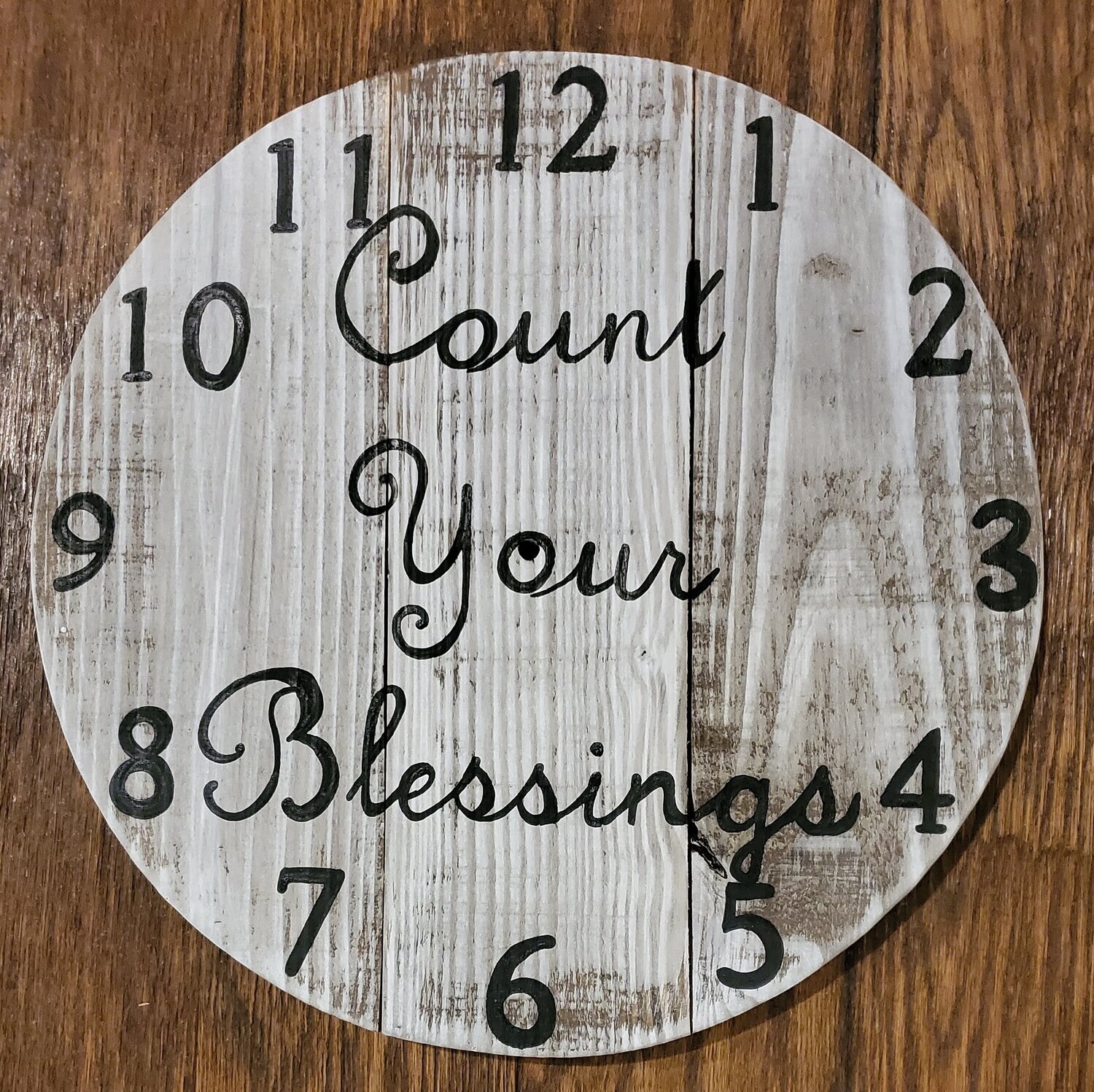 Rustic Wood Clocks