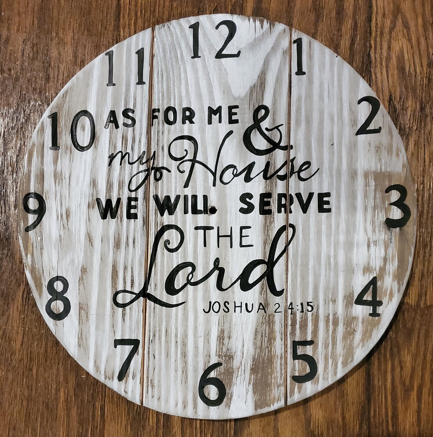 Rustic Wood Clocks