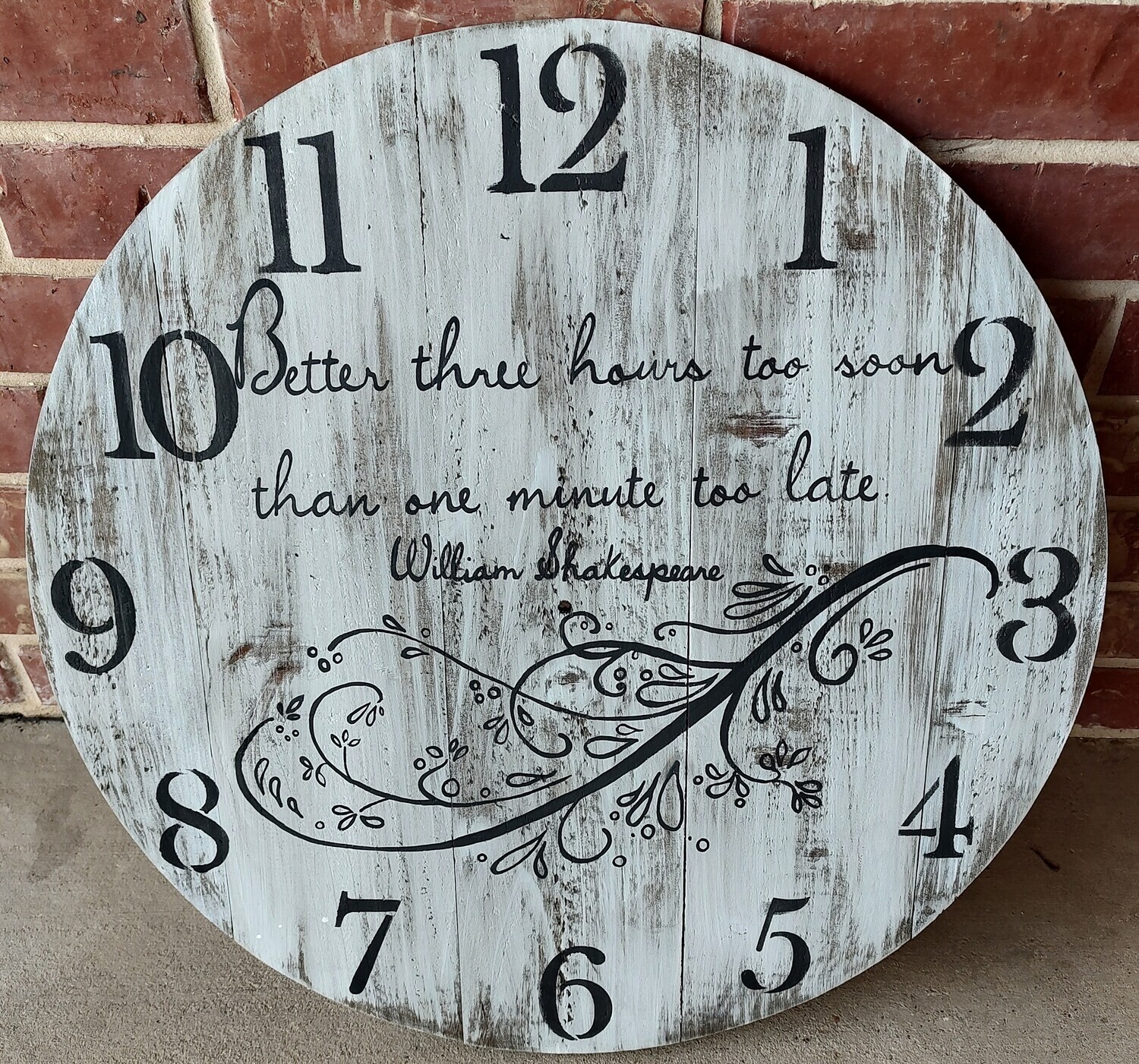 Rustic Wood Clocks