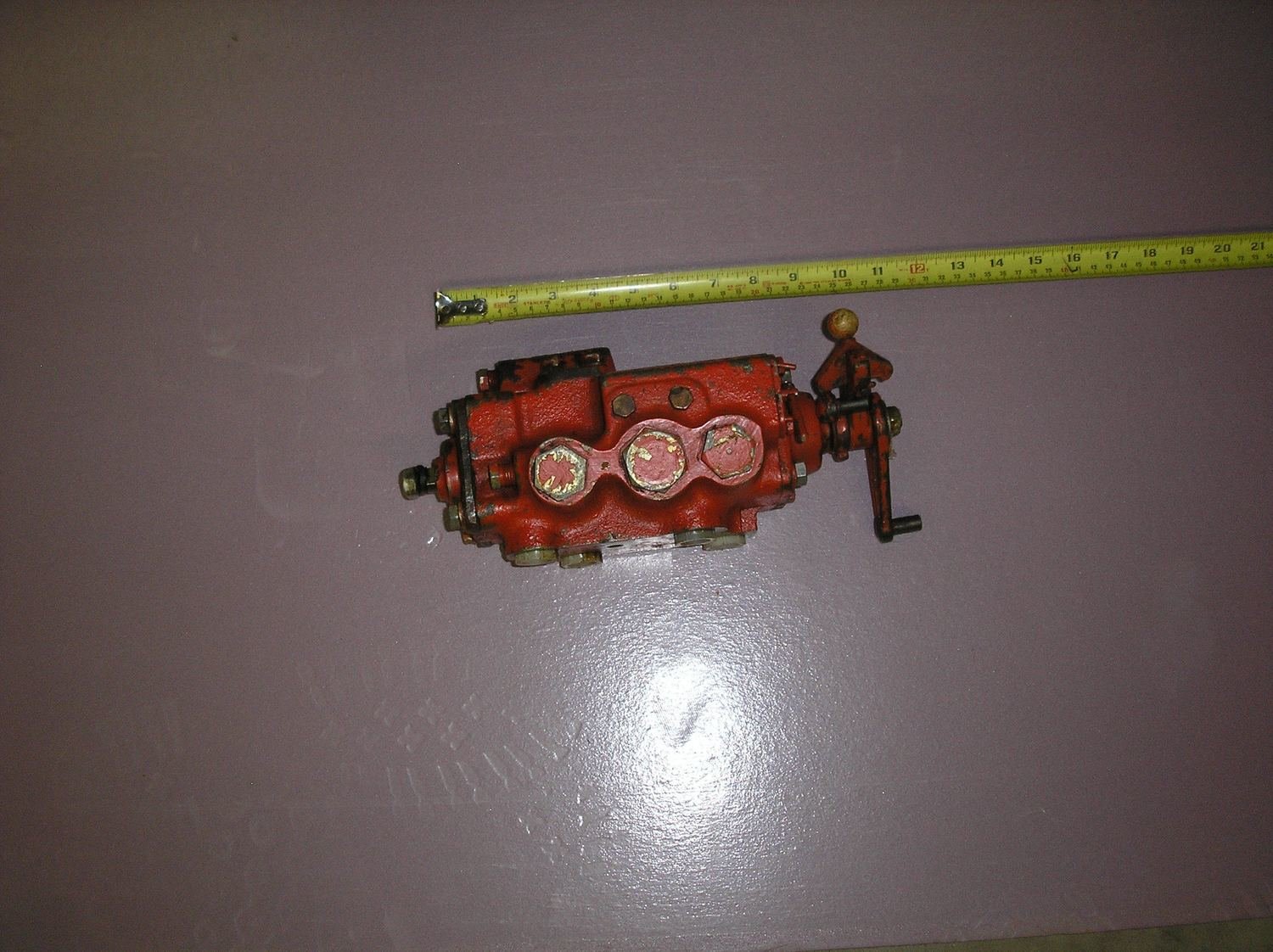 Hydraulic Draft Control Valve