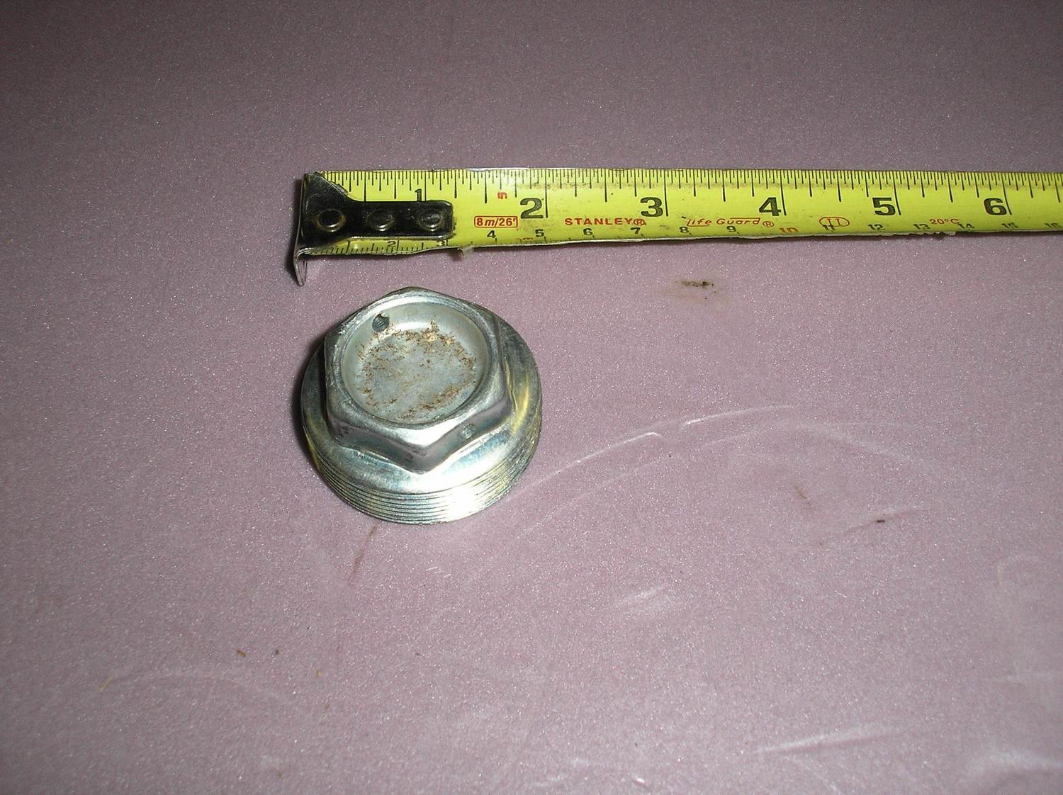 Tie Rod End Threaded Plug