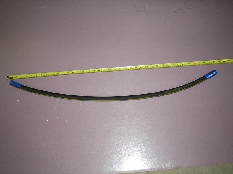 Power Steering Hydraulic Hose. 40 inch.