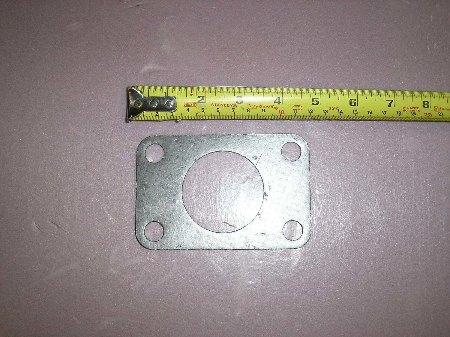 Exhaust elbow gasket