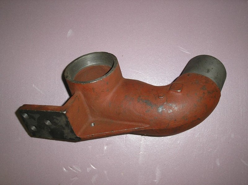 Exhaust elbow, turbo