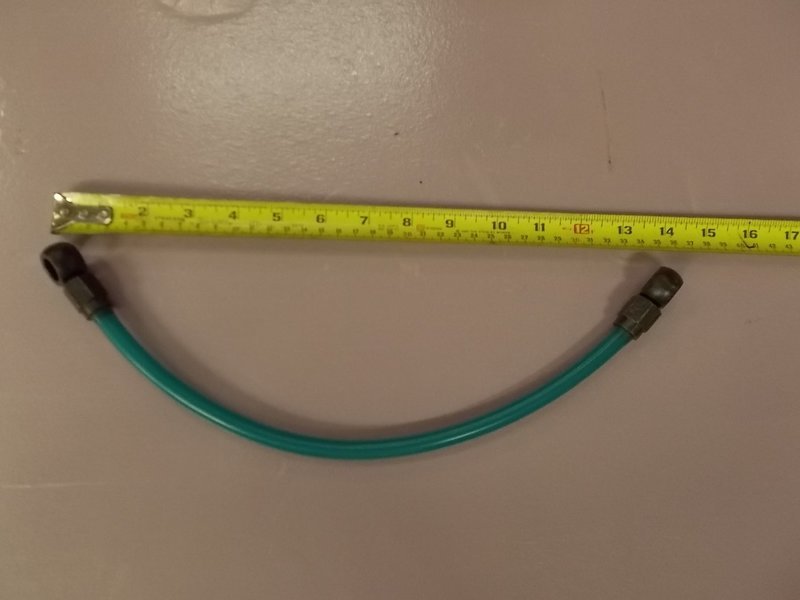 13 inch fuel line assembly