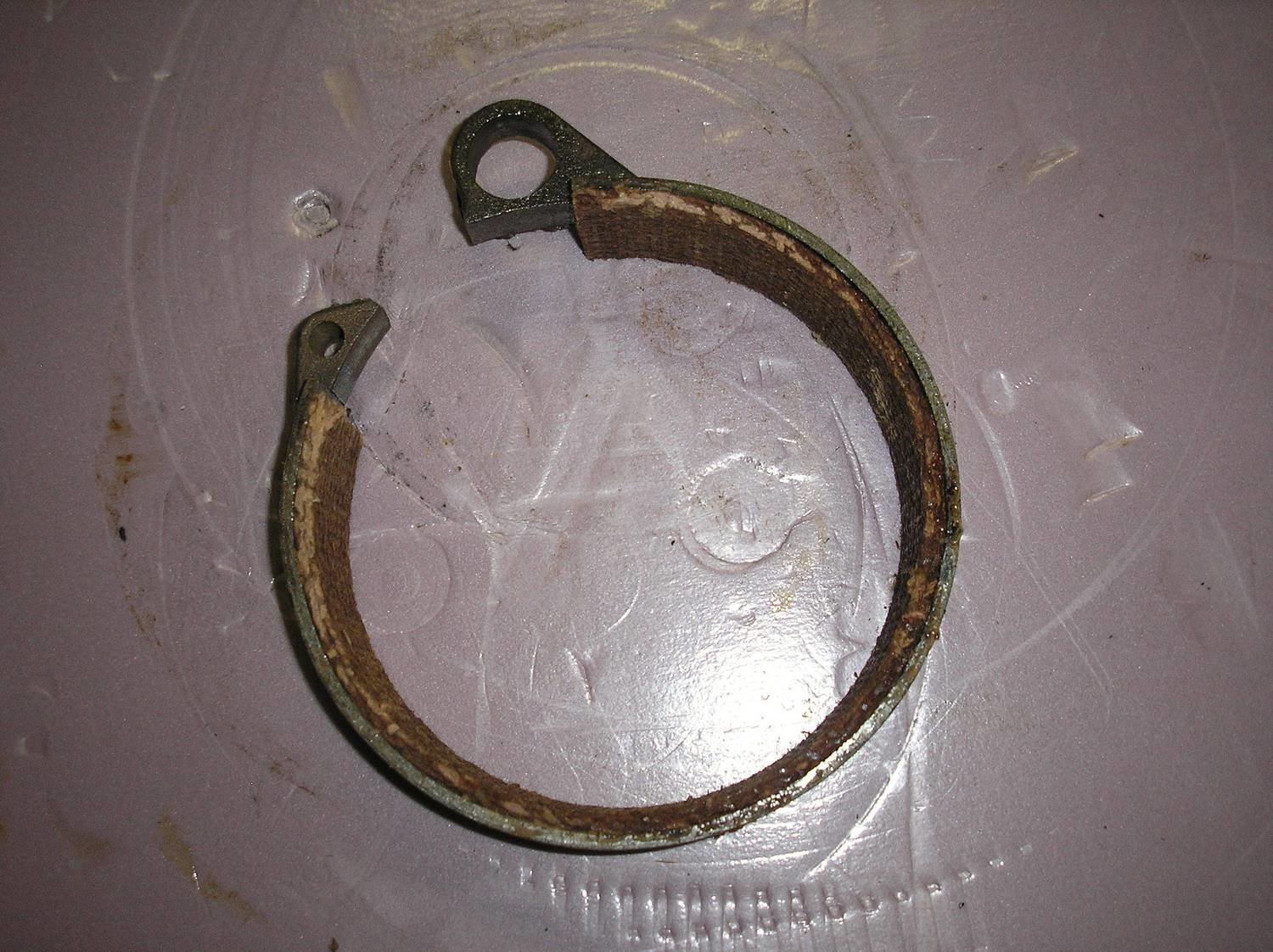 PTO brake band
