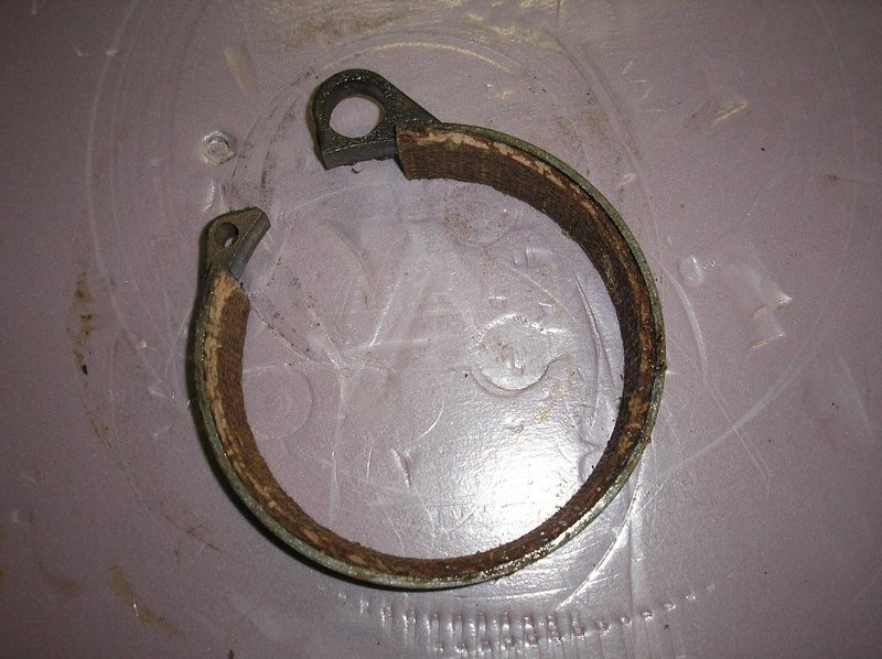 PTO brake band