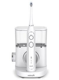 Sonic-Fusion® Professional Flossing Toothbrush, White with Chrome Waterpik® Sonic-Fusion®.