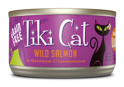 TikiCat Wild Salmon/Salmon 6oz