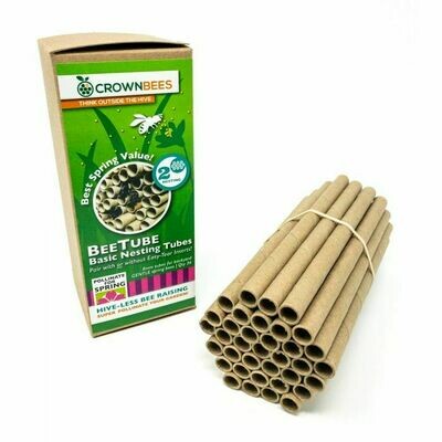 (ARCHIVED 2024) CrownBees Spring Bee Tubes 8mm