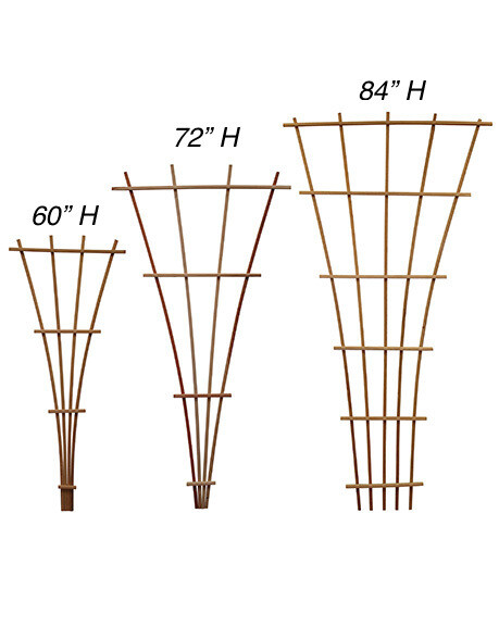 LL Kelmar Redwood Fan Trellis 84&quot;