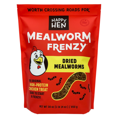 HappyHen Mealworm Frenzy 30oz