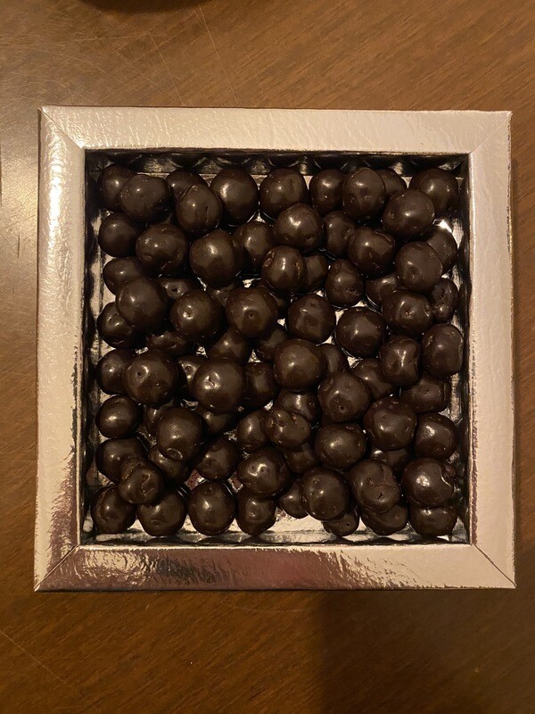 Cioccolatini palline al cacao con biscotto interno leggero confezione regalo
