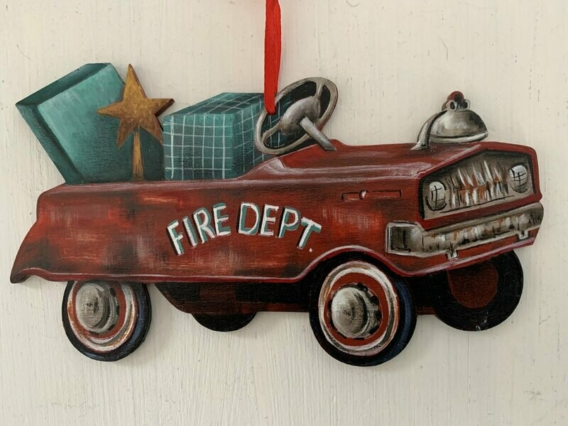 Firetruck Ornament epacket (download version)