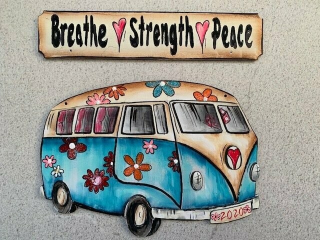 Hippy Van Ornament e packet (download version)