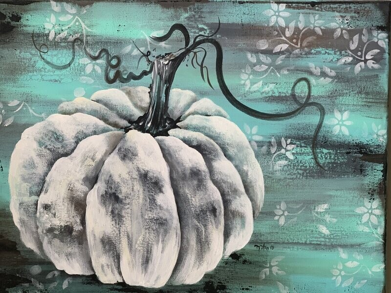 Mixed Media Pumpkin (e packet, download version)
