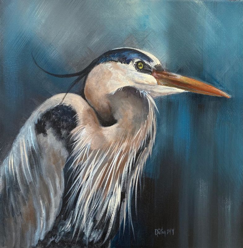"Great Blue Heron" on Zoom Aug 8th @ 1:00 EST
