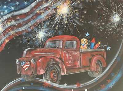 "Happy 4th of July" Zoom Video