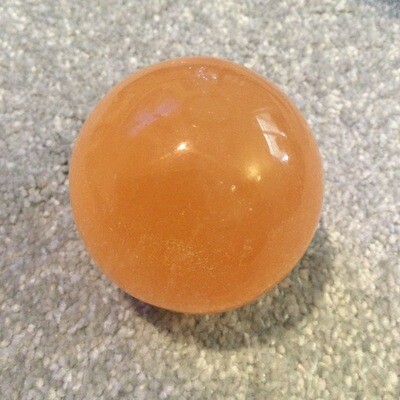 2” Red Selenite Sphere