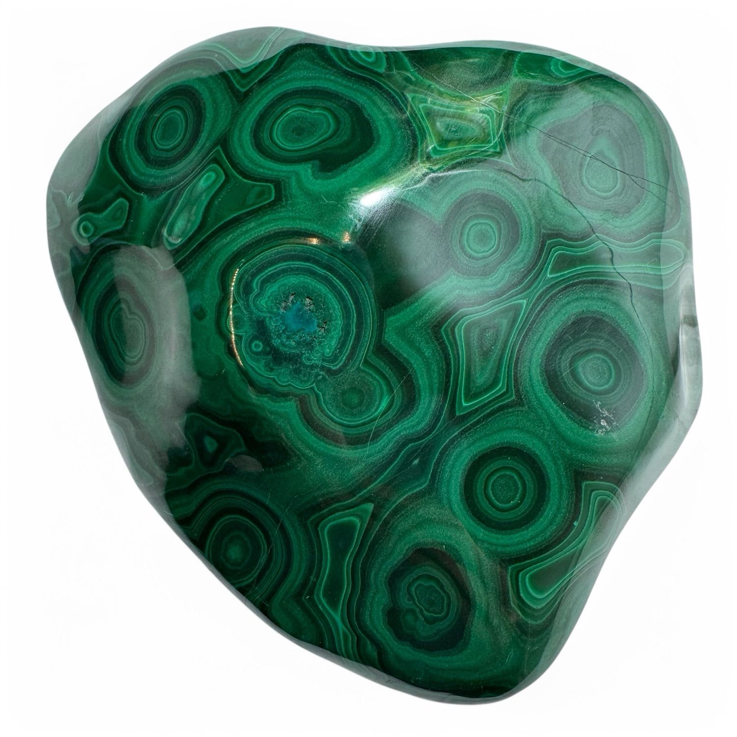 Large Polished Malachite Freeform