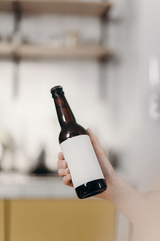 Sixpack met eigen etiket