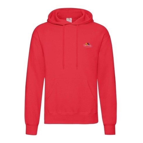 Felpa cappuccio 40 | rosso