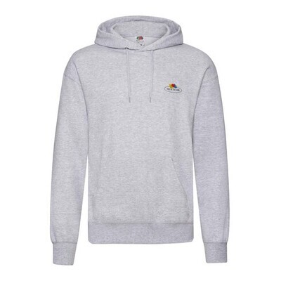 Felpa cappuccio 94 | grigio melange chiaro