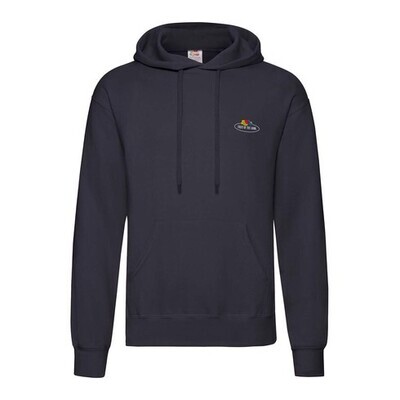 Felpa cappuccio AZ | blu navy