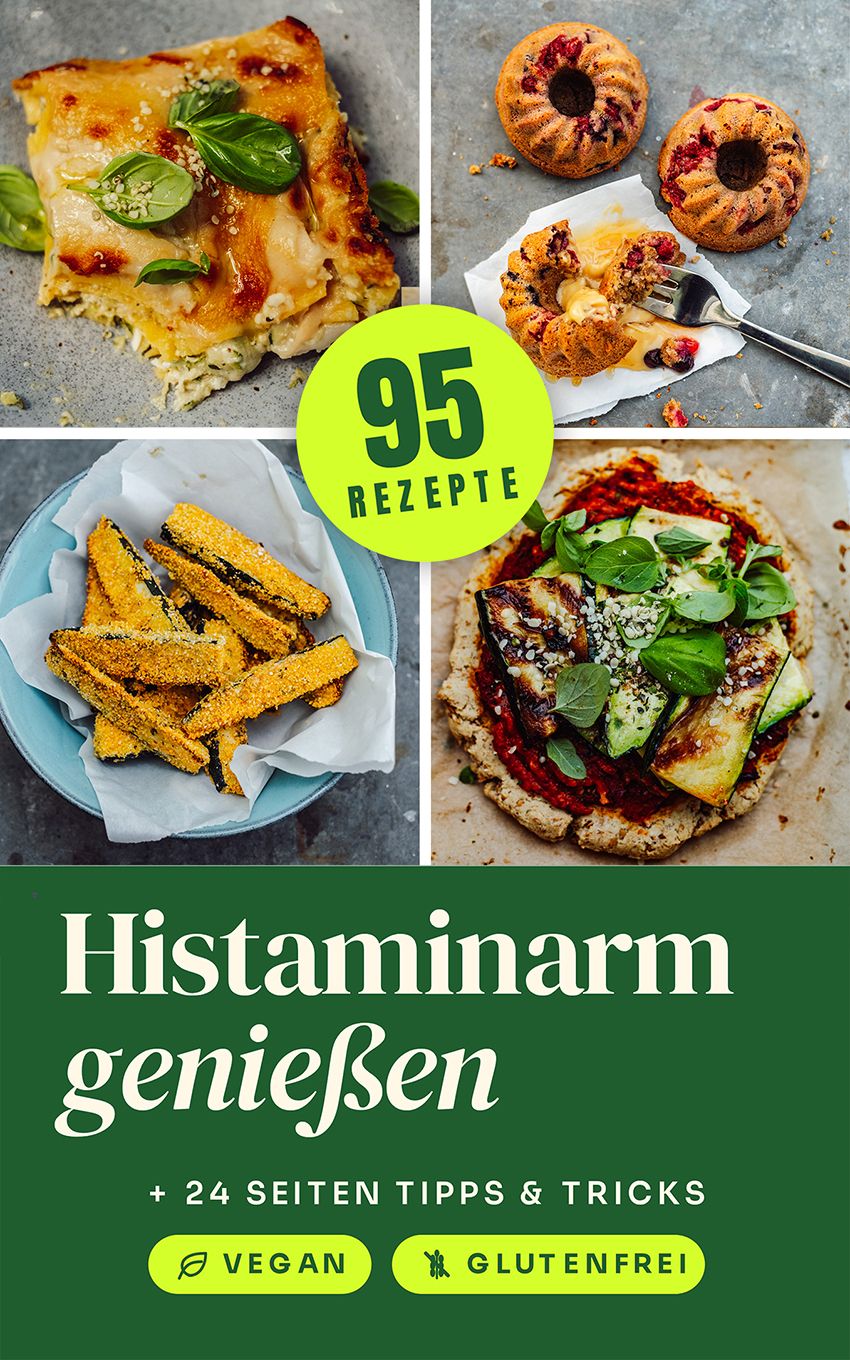 eBook: Histaminarm & Vegan - 95 Rezepte
