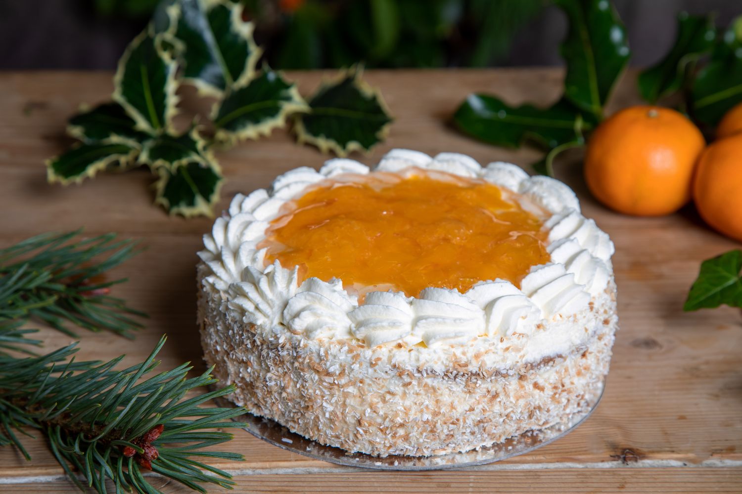 Mandarin Gateau (Regular: 4 - 6 portions) MORRISONS