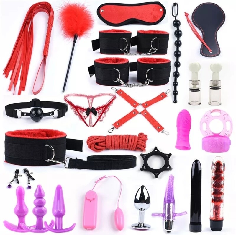 Bdsm sex toys set for women and men 