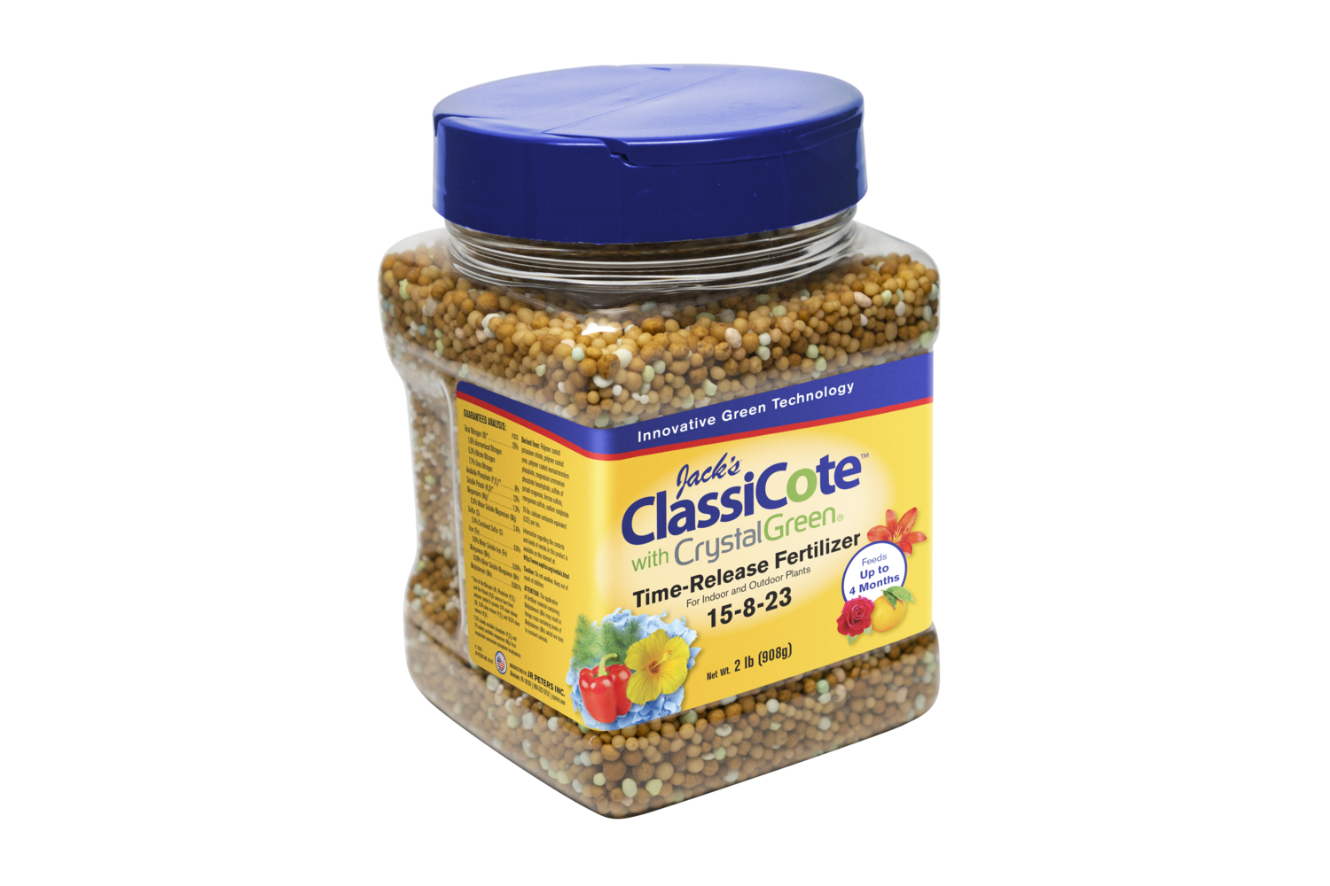 ClassiCote with Crystal Green 15-8-23, Size: 2 lb. shaker container