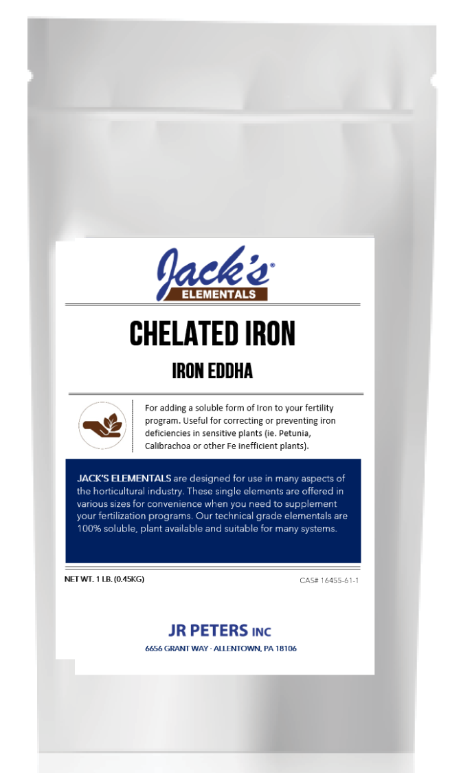 Chelated Iron - Iron EDDHA, Size: 1lb