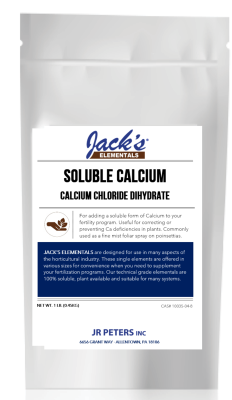 Soluble Calcium - Calcium Chloride Dihydrate